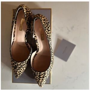 Louise et Cie Jolon3 Animal-Print Flared-Heel Pump